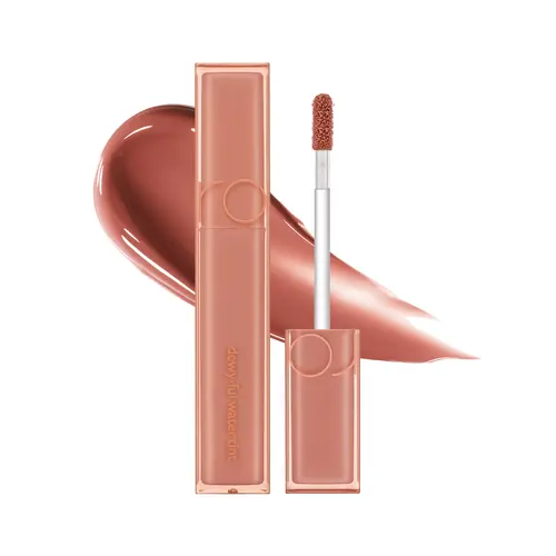rom&nd Dewy-ful Water Tint Lip Gloss - Adult Makeup, Dewy Finish, Glossy, Hydrating, Moisturizing, Soft, All Skin Types, Dextrin & Thyme Extract Infused, 13 Shades Including 07 Cherry Way, 08 Berry Divine