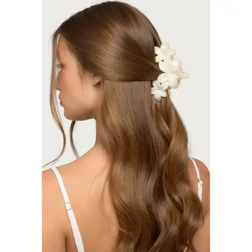 Flower Claw Clip