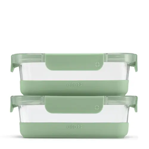 Ello Duraglass Refresh™ Meal Prep Containers, Set of 2