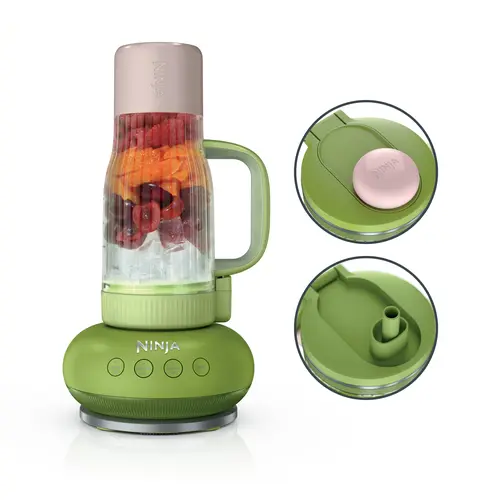 Ninja BlendBOSS Tumbler Blender with 26oz Travel Tumbler & Removable Straw - DB351