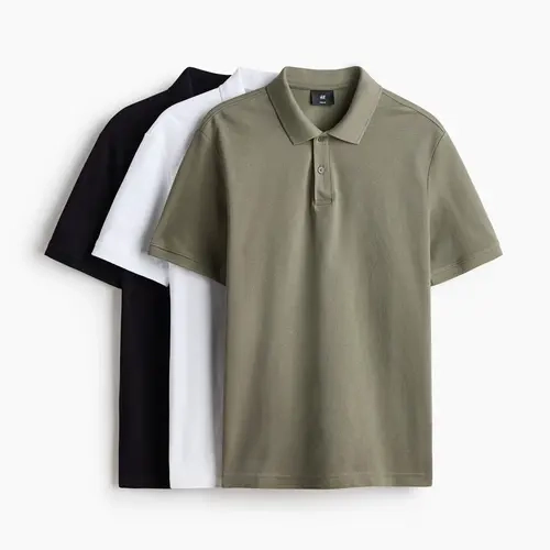 H&M 3-pack Regular Fit Polo shirts
