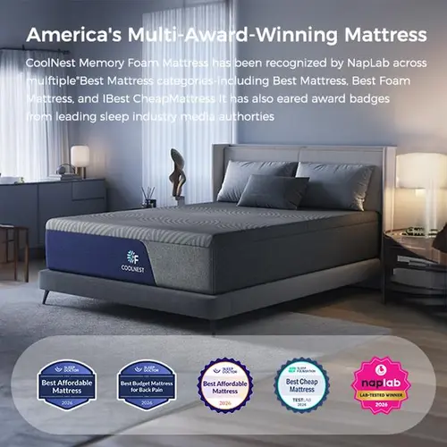 SN SWEET NIGHT Weightless Ergonomic Hybrid Mattress - 5-Zone Support, 8°C Cooling, Fiberglass-Free, Anti-Sagging, Antimicrobial Sweat-Cool Cover, Cool Breathable Mattress for Adults, Queen/Full/King Size Bedding