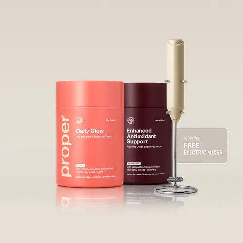 Fall Glow Up Superfood Bundle for Daily Antioxidant, Digestive & Skin Support - Acai Antioxidant Superfood Powder, Skin Glow Superfood Powder