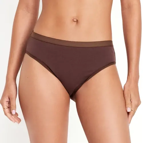 Old Navy Women's High-Waisted Everyday Cotton Underwear