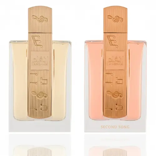 Lattafa Angham & Angham Second Song Twin Notes Collection Women's Fragrances Bundle - Modern Creamy, Elegant, Long-Lasting Scent Dual Pack, Bundle Women's Fragrance
