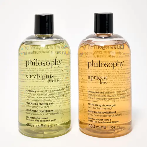 philosophy revitalizing & deoderizing shower gel 16oz duo