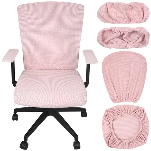 Back to School Office Chair Covers for Office Desk Chairs, Super Stretchy, Easy to Assemble. Only Seat Covers, Not Chair