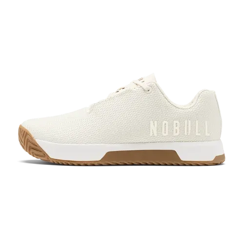 NOBULL Women's Outwork Edge Shoe in Mineral White Gum - OG Strength Training Shoe, Durable Gym Trainer, Lifting Sneaker