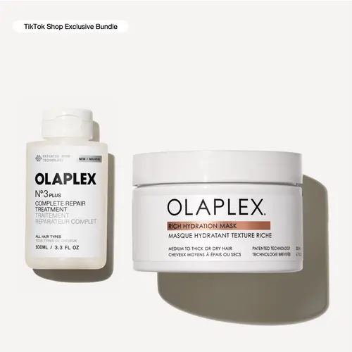 OLAPLEX Strength + Hydrate Duo - Reverse Damage & Hydrate with Repair Treatment & Rich Mask