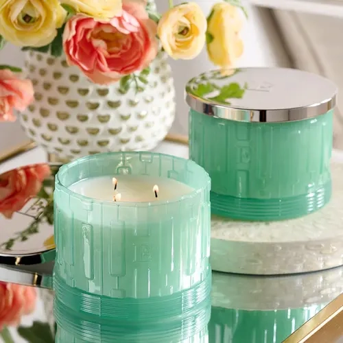 Elton John by Slatkin + Co. S/2 14oz Apple Mint Tea Candles