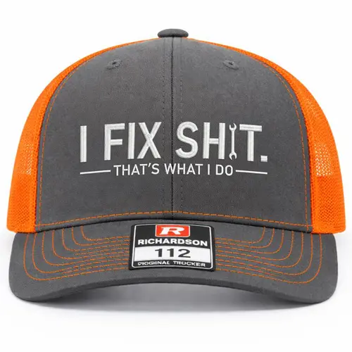 I Fix Embroidered Richardson Hat