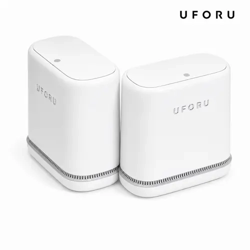 UFORU ABS Automatic Air Pressure Adsorption Trash Can - Slim Modern With Lid Waste & Recycling Bin, 1-Touch Press Button Lid, Thick Double Bin, Odor-Proof, Wipe-Clean, Waterproof, 1-Second Bag Setup, Wide Opening Design for Living Rooms, Bathrooms