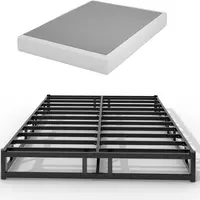 [DealsforYouDays] Box Spring 5 & 7 Inch Low Profile Bed Base Metal Mattress Foundation with Cotton Washable Cover Quiet Easy Assembly Sturdy Support for All Bed Types