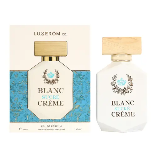 Luxerom Co. Blanc Sucre Creme Eau De Parfum 100ml Natural Spray Vaporisateur for Luxurious Fragrance Experience by Mys Scents