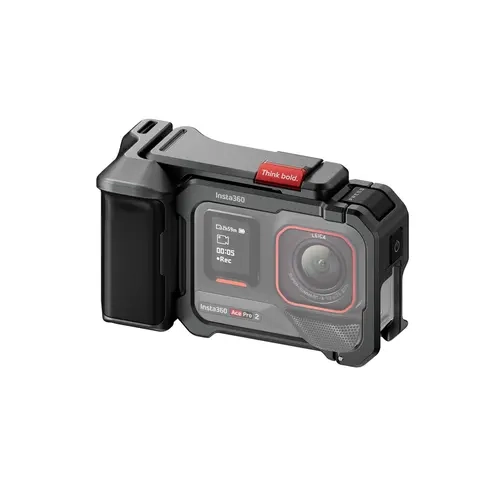 Insta360 Ace Pro 2/Xplorer Grip Kit - Slate Gray Action Camera Accessory, Compatible with Ace Pro Models, Elegant Design, Improved Control, Enhanced Handling