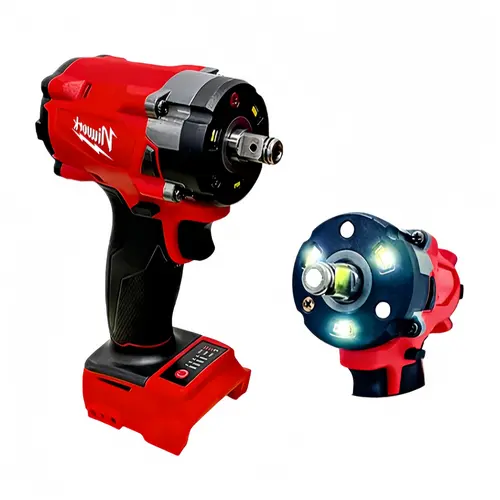 NiuWork 1/2" 350N·m Brushless Cordless Impact Wrench, M18 Battery Compatible – Ideal for Home DIY & Light Repairs