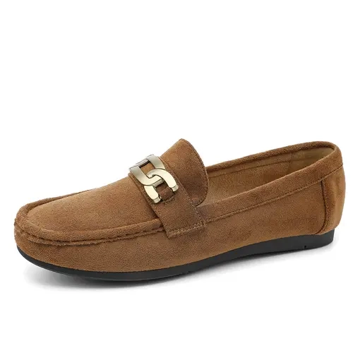 UBFEN Women's Classic Slip-On Penny Loafers - Soft Casual Fashion Walking Shoes, Comfortable Summer Footwear
