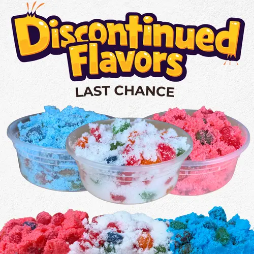 DISCONTINUED Bursteeze Flavors by Candeeze (LAST CHANCE) - Extreme Fruity Sour Candy -  Sweet Snack