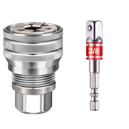 Universal Socket Wrench Tool Multi-Function - Universal Maintenance Tool, Adjustable Universal Socket Wrench, Universal Socket Tool for 3/8" Drive Ratchet Torque Wrench & Power Drill