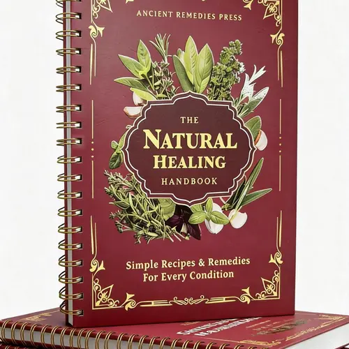 The Natural Healing Handbook: Natural Recipes & Remedies with Healthy Ingredients, Bridges Old Herbal Wisdom and Today, for Mind-Body Balance & Calm Wellness Path, Diy Blends