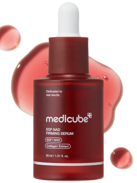 [NEW] [medicube] NAD+ EGF Firming Serum | NAD+, EGF, Collagen Extract, Anti-aging, Plumping, Radiance Boosting Serum | Cares for Look of Fine Lines, Skin Elasticity & Firmness For Youthful-looking Skin (30ml / 1.01 fl. oz.) | Korean Skincare, K-Beauty