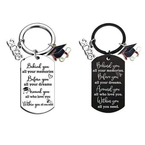 2026 Inspirational Graduation Keychain Gift