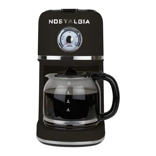 Nostalgia Classic Retro 10 Cup Coffee Maker