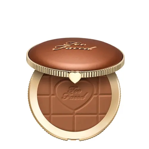Too Faced Chocolate Soleil Matte Blurring Bronzer -  Buildable, Natural, Longwearing, Powder