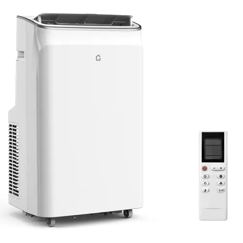 Garvee Portable Air Conditioner 12,000 BTU, 3-in-1 Portable AC Unit with Dehumidifier and Fan, Sleep Mode, Remote Control, and LED Panel, Cools 550 Square Feet, Quiet, Part