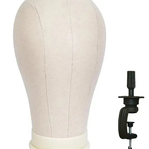 22-Inch Wig Stand, Hair Tools for Wig Creation, Styling and Displaying Hairpieces and Hats