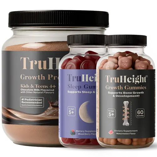 The TruHeight Kit: The All-in-One Growth Kit - Nutrition, Growth Support & Sleep