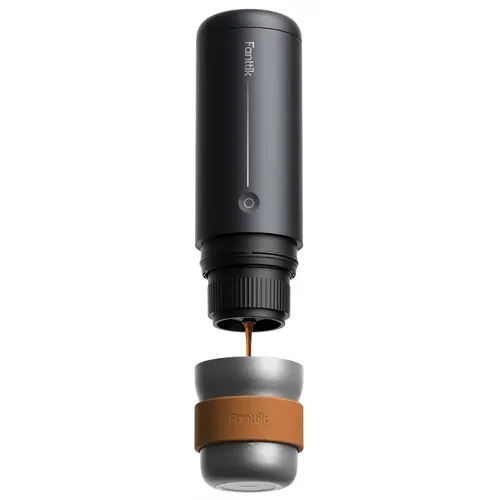 【DealsForYouDays】Fanttik Cafein 11 Portable Self-Heating 20-Bar USB-C Electric Espresso Machine, Gym Stuff, Tech Gadgets, Father's Day/Birthday/Anniversary Gift for Him (Travel, Office Use)