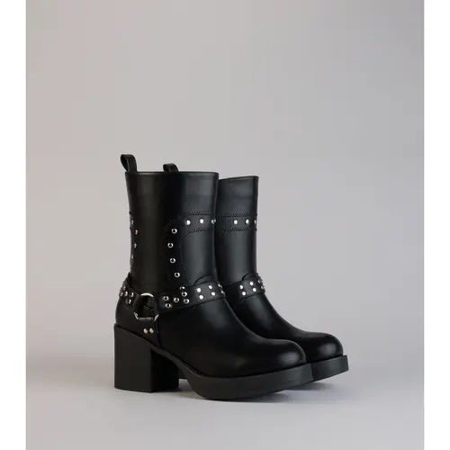 Bad Girl Energy Studded Moto Booties