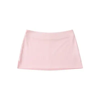 FDR Mini Skort for Women Lakeblue Cami Top | Slim Fit Wrap Skirt with Built-In Stretchy Shorts Double Layer Anti-Exposure for Daily Wear, Light Workout & Tennis Y2K Perfect for Casual Wear Yoga Tennis #Summervibes