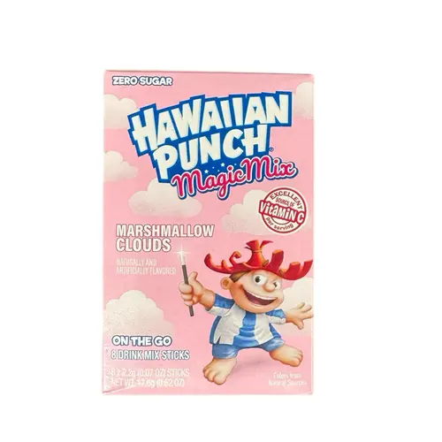 Hawaiian Punch Magic Mix Marshmallow Clouds Zero Sugar 8 Drink Mix Sticks On The Go