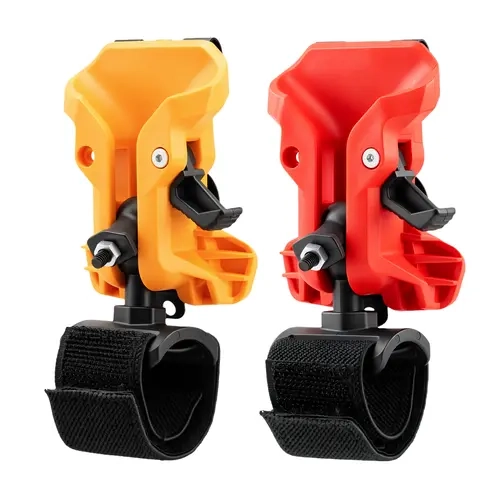 GJANSH Electric Tool Waist Hook, Hammer Sheath,Quick Release Double Lock, Metal Belt Attachment For Carrying Multiple Hand Tools
