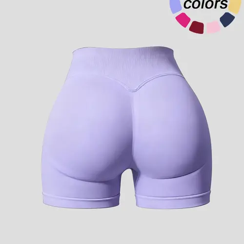 Women's High Waist Sporty Tight-Fitting Athletic Wear Shorts, Abdominal Control & Butt Lifting, Ideal for Cycling and Gym Exercises, All Seasons
