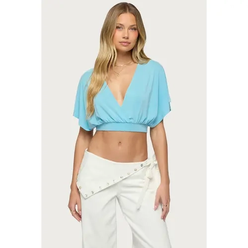 Candela V Neck Crop Top