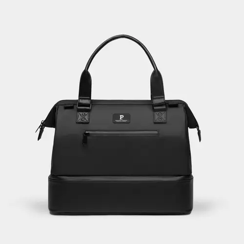Cascade Compact 33L Weatherproof Weekender - Travel Carry-On Bag with Laptop Sleeve and Shoe Compartment