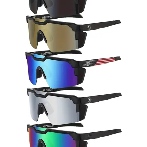5 Pairs Solid Color PC Frame Sunglasses, Casual Fashion Style, Sporty Outdoor Cycling & Travel Eyewear, All Seasons Use