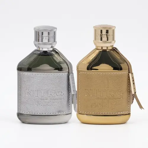 Dumont Nitro Elixir & Dumont Nitro Gold For Men 3.4 Oz Extrait De Parfum Spray