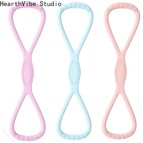 8-Figure Resistance Band, 35 LB Soft Silicone Hold Quick Rebound Durable Stretching Band, Home Workout Equipment, Muscle Training Equipment, Workout Ready & Training Aid for Yoga & Glute Fitness