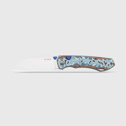 Kizer WHARNING Multiple Handle Scales, Balanced & Tough Steel, Sports & Outdoors Hardware Tool