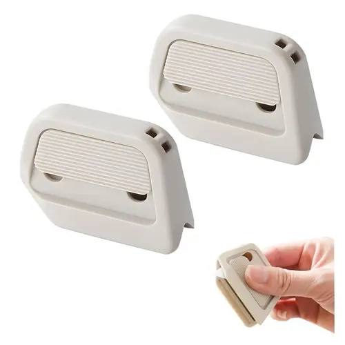 4PC Compact Box Cutter Knife Set - Office Cutting Supplies with Automatic Rebound, Magnetic Suction, Ideal for Unpacking