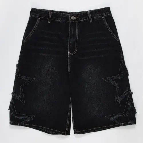 RSQ Mens Baggy Applique Jorts