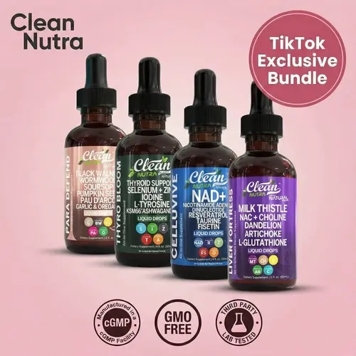 Full Body Reset Quad | Para Defend + ThyroBloom + NAD Formula + Liver Glow
