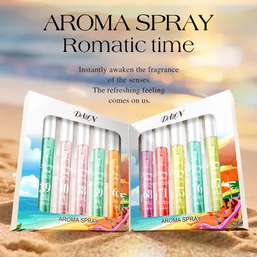 Women's Fragrance Gift Set, 10-Piece Multi-Pack of 10ML Perfume Sprays, Alcohol-Free Vanilla Caramel Amber Scent, Spray