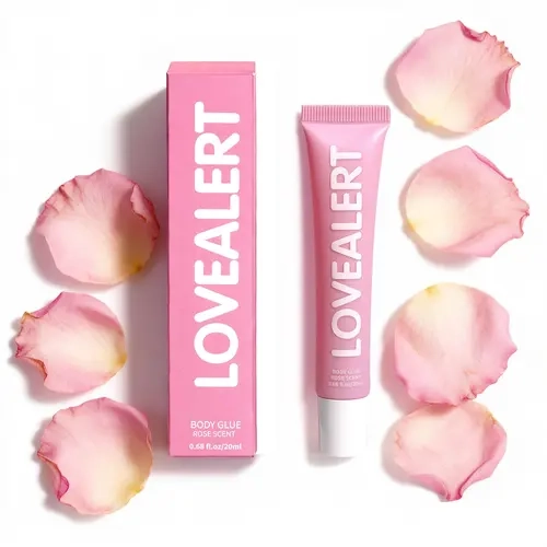 LOVEALERT Fashion Body Adhesive for Clothes - Hypoallergenic, Skin-Friendly, No Irritation or Reactions, Long-Lasting Secure Hold, No Stains, Easy to Remove for Office Days, Performance Wear, Pole Performances #backtoschool