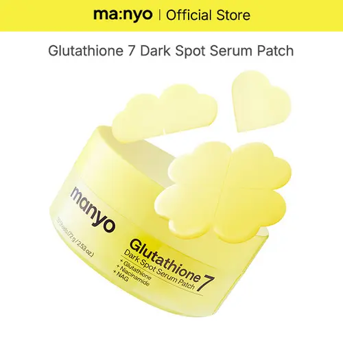 [Dark Spot Patch] manyo Glutathione 7 Dark Spot Serum Patch — Brightening Hydrogel Spot Patch for Face, Hyperpigmentation & Tone Correction care, Korean Skin Care(1 Pack / 2 Pack/3 Pack Available)
