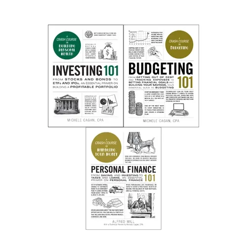 Simon & Schuster Money 101: Financial Literacy Book Bundles - Investing, Budgeting, Personal Finance Guide for Beginners